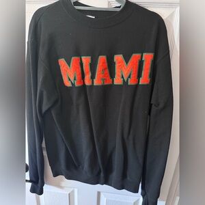 UMiami Black Sweater